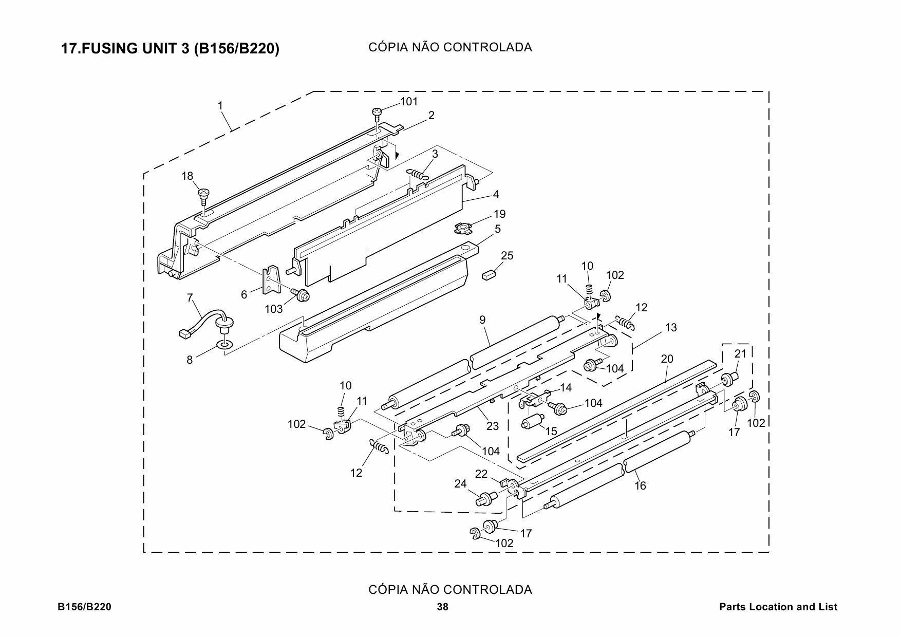 RICOH Aficio 3224C 3232C B156 B220 Parts Catalog-5